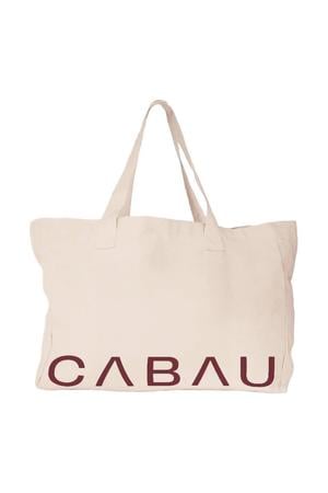 shopper XL beige