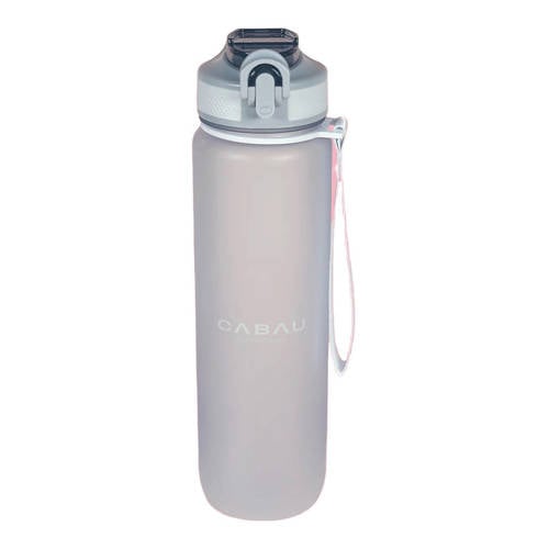 Wehkamp Cabau Lifestyle drinkfles Bloom lichtblauw aanbieding