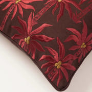 thumbnail: Palais sierkussen Laura Chocolate & Coral (50x50x10 cm)