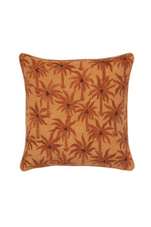 sierkussen Laura Raffia & Caramel (50x50x10 cm)