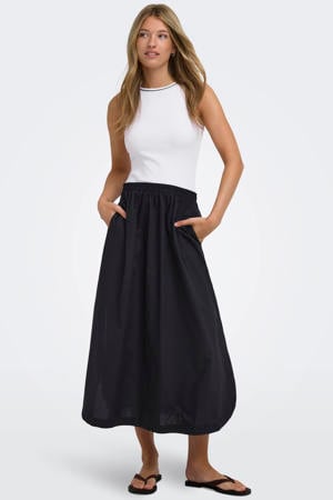 midi jurk ecru