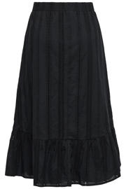 thumbnail: ONLY midi rok broderie zwart