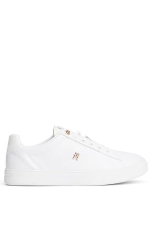 leren sneakers wit