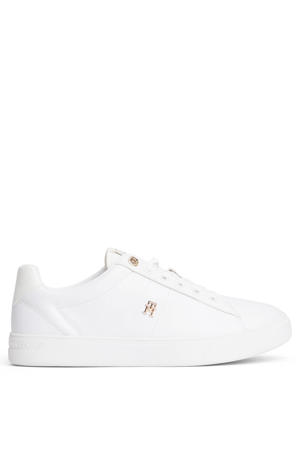 leren sneakers wit