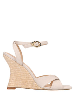 sandalettes beige