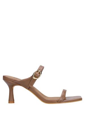 leren muiltjes bruin