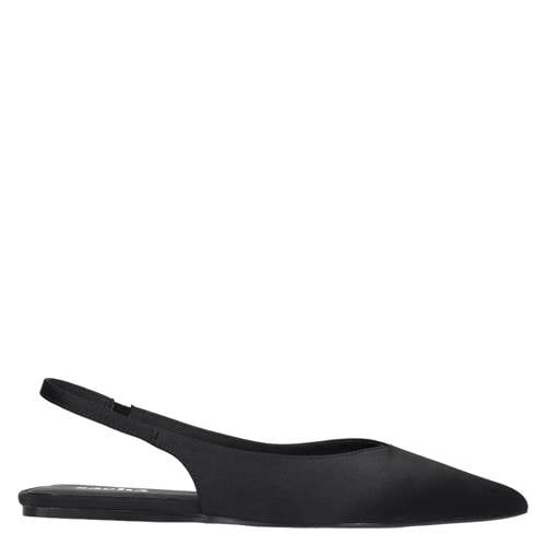 Sacha slingback loafers zwart