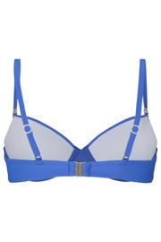 thumbnail: Hunkemöller Luxe voorgevormde beugel bikinitop - blauw