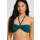 Hunkemöller voorgevormde strapless bandeau bikinitop donkergroen