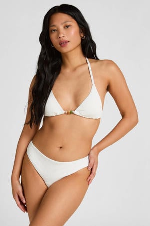 bikinibroekje Crinkle wit