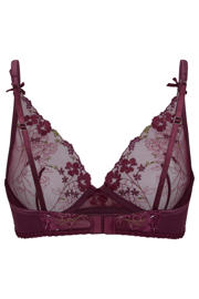 thumbnail: Hunkemöller niet-voorgevormde beugelbh Peonie paars