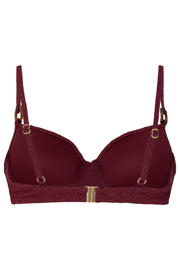 thumbnail: Hunkemöller Aruba voorgevormde push-up beugel bikinitop - paars