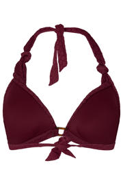 thumbnail: Hunkemöller Aruba voorgevormde triangel bikinitop - paars