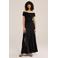 WE STUDIO maxi rok zwart