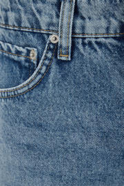 thumbnail: WE Fashion loose fit denim jort - lichtblauw