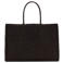 Mango shopper donkerbruin