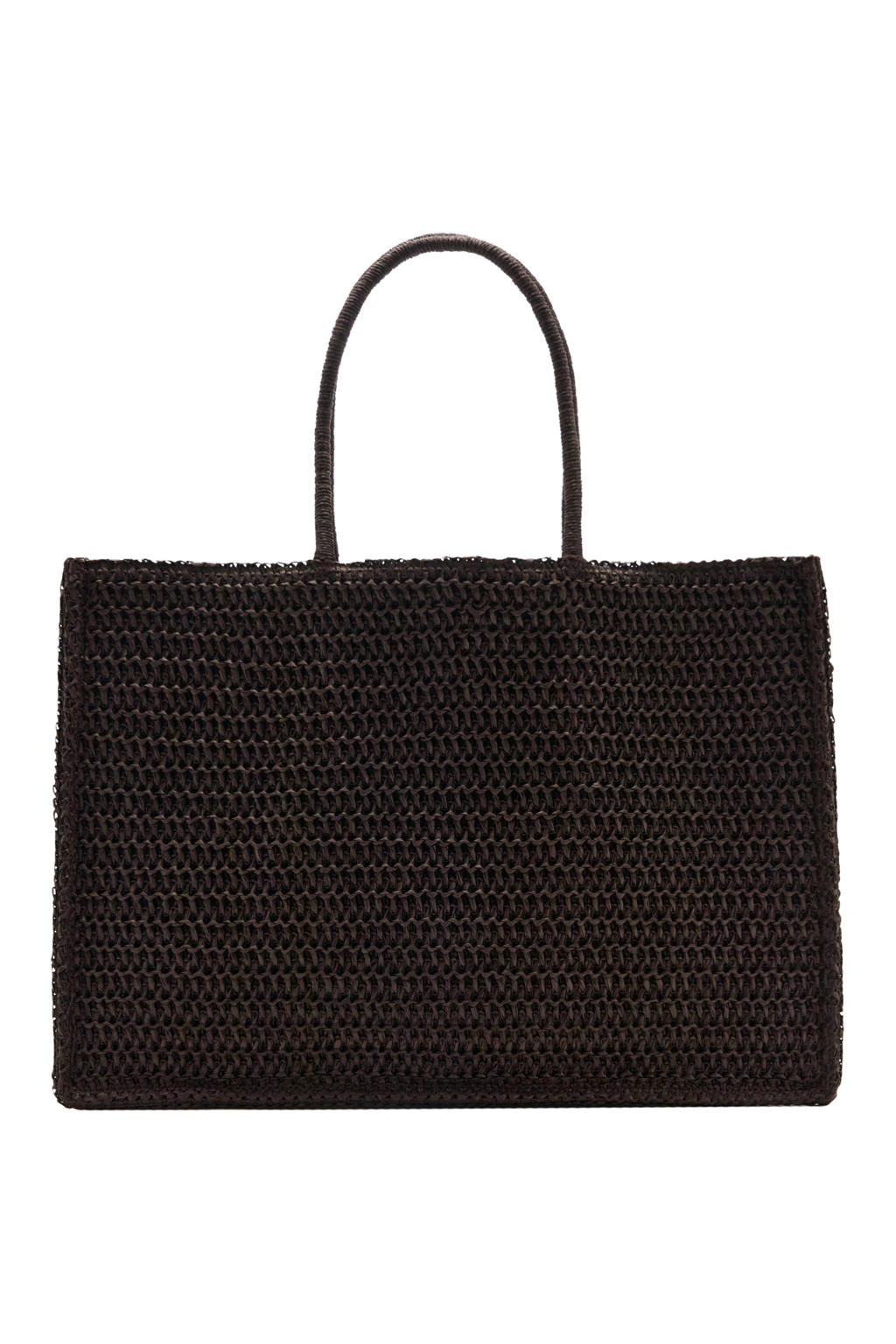 Mango shopper donkerbruin