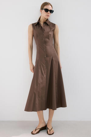 blousejurk bruin
