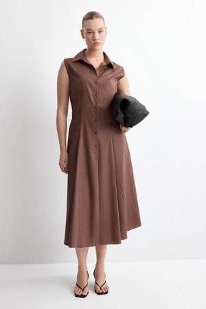 blousejurk bruin