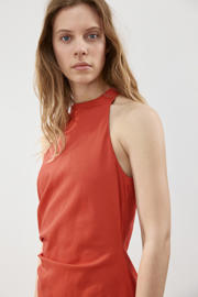 thumbnail: Mango halterjurk oranje