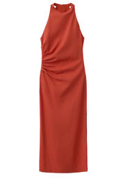 thumbnail: Mango halterjurk oranje