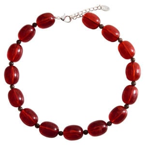 kralenketting rood