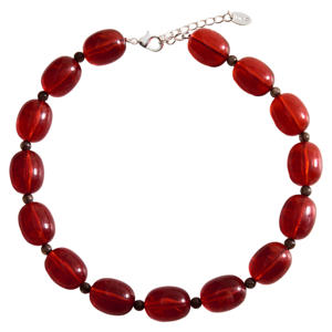 kralenketting rood