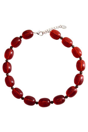 kralenketting rood