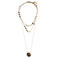 Mango ketting goudkleurig