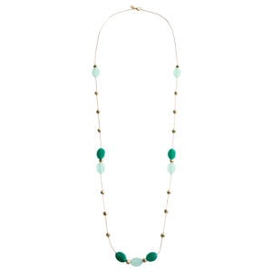 kralenketting goudkleurig