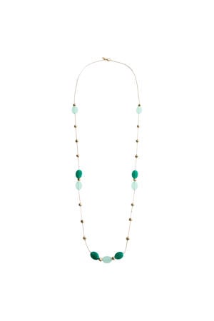 kralenketting goudkleurig