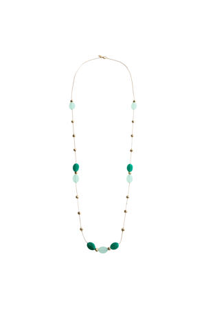 kralenketting goudkleurig