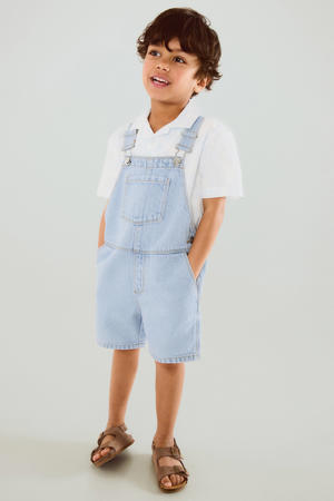 tuinbroek light blue denim