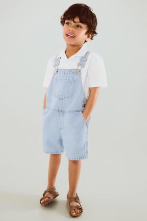tuinbroek light blue denim
