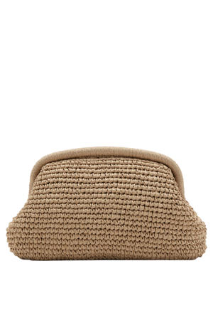 clutch beige