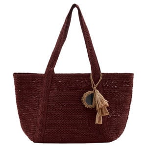shopper donkerrood