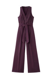 thumbnail: Mango jumpsuit linnen aubergine