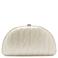 Mango clutch ecru