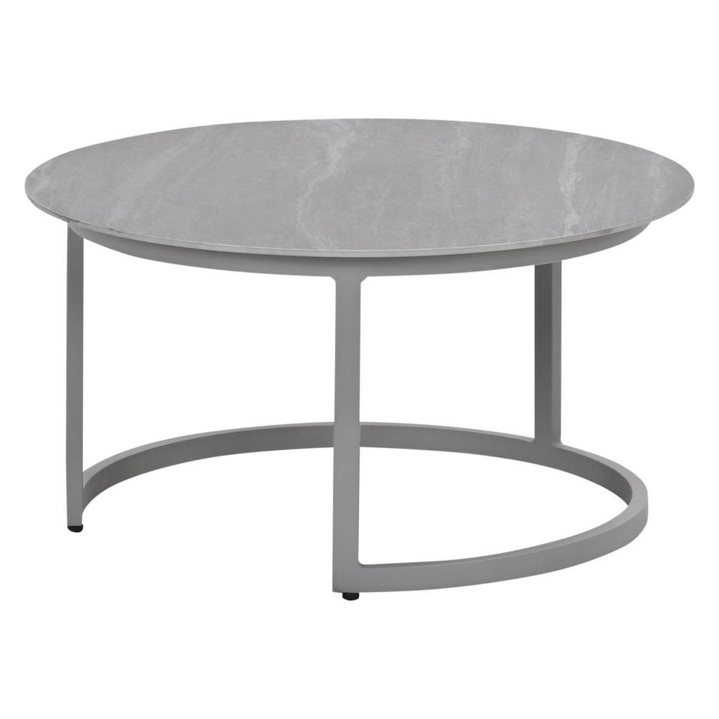 Garden Impressions Garden Impressions Monte Carlo lounge tuintafel - Ø80xH40 cm - taupe