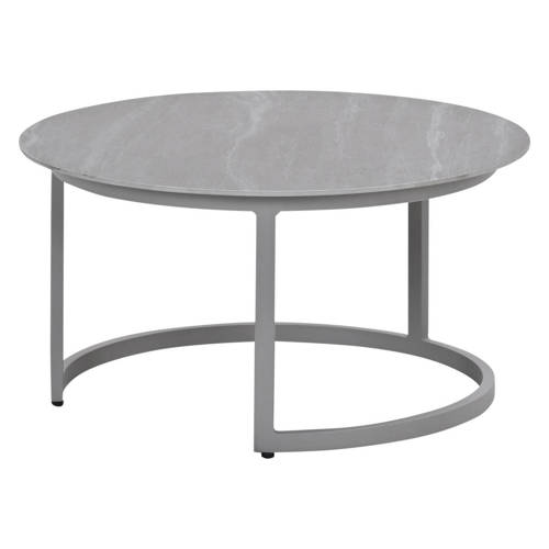 Garden Impressions Garden Impressions Monte Carlo lounge tuintafel - Ø80xH40 cm - taupe afbeelding