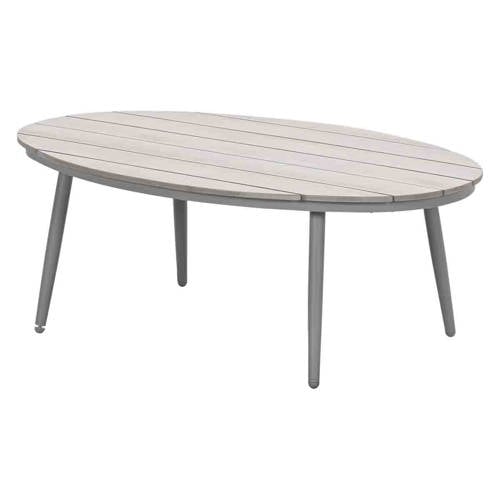 Garden Impressions Margriet loungetafel ovaal (120cm) Garden Impressions Margriet loungetafel ovaal 120x75 cm - taupe - light teak look afbeelding
