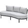 Garden Impressions Tirolo loungebank Garden Impressions Tirolo â€“ gebogen lounge tuinsofa â€“ rope â€“ carbon black