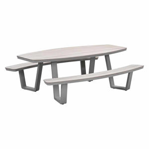 Bell aluminium picknick set ovaal (220x193 cm)