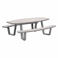 Garden Impressions  Bell aluminium picknick set ovaal (220x193 cm)