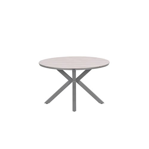 Garden Impressions Edison tafel rond - 122 cm) - taupe - light teak Vironwood afbeelding