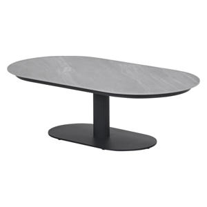  Garden Impressions Nice lounge tuintafel - 130x70 cm - carbon black