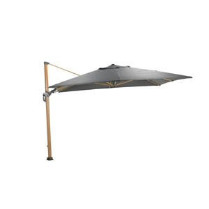 Hawaii Deluxe parasol - 300x300cm) -  l. teaklook - royal antraciet