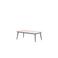 Garden Impressions Teramon lounge tafel - 130x70 cm -  carbon black - light teak Vironwood