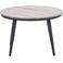 Garden Impressions Garden Impressions Margriet loungetafel rond- Ã˜70xH45 cm - carbon black