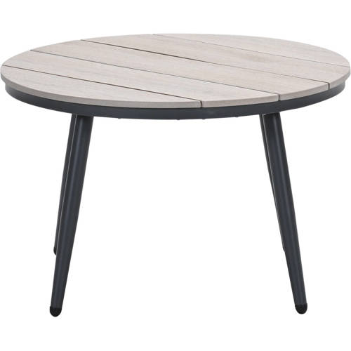 Garden Impressions Garden Impressions Margriet loungetafel rond- Ø70xH45 cm - carbon black afbeelding